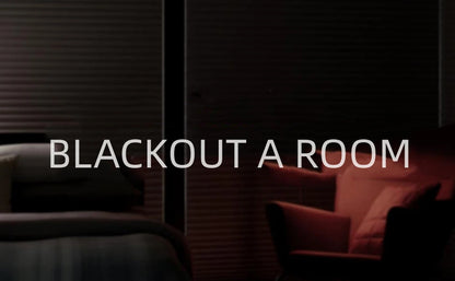 100% Blackout Window Cover Darkest Light Block Black Privacy