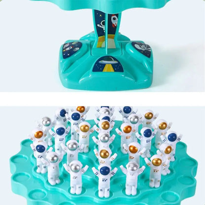 Fun Astronaut Frog Balancing Toy Balance Tree Puzzle Toy