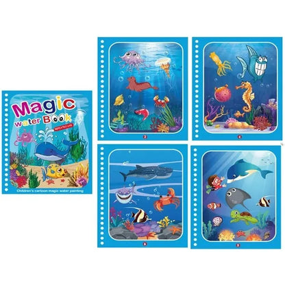 Magical Book Water Drawing Montessori Toys Coloring Book