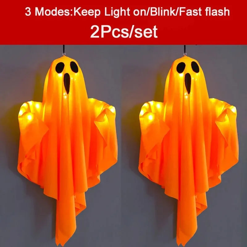 2026 LED Glow Ghost Party Halloween Decoration for Home Indoor Outdoor