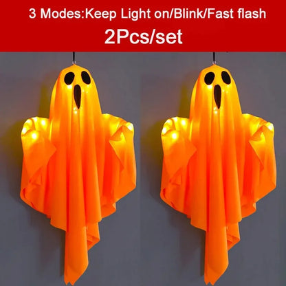 2026 LED Glow Ghost Party Halloween Decoration for Home Indoor Outdoor