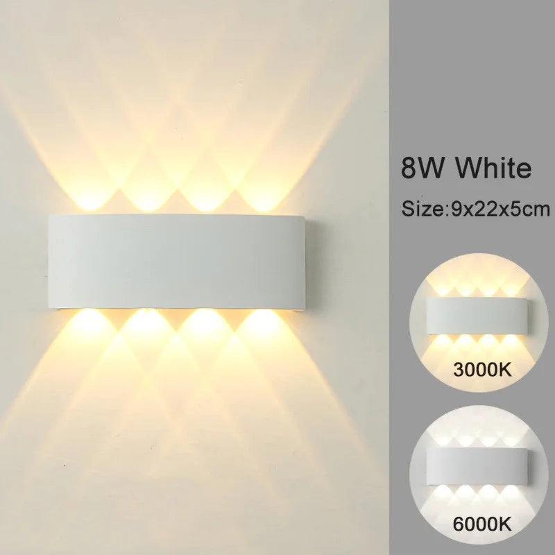 LED Wall Sconces Modern Indoor Outdoor Lamp Decor