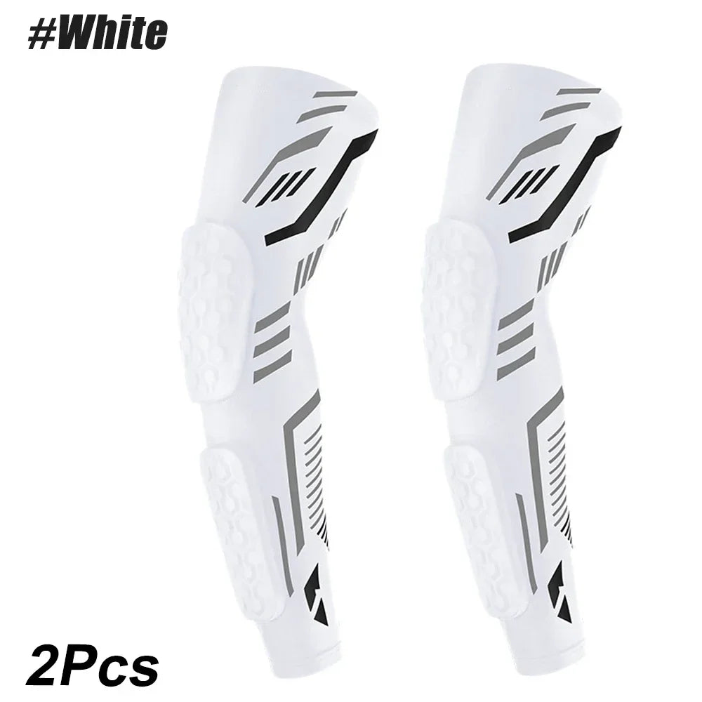 Sports Anti-collision Padded Arm Sleeves, Elbow Forearm