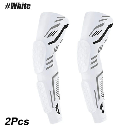 Sports Anti-collision Padded Arm Sleeves, Elbow Forearm