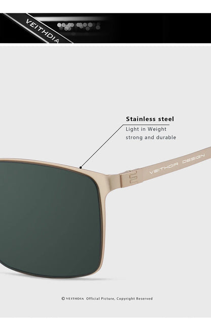 VEITHDIA High-definition Nylon Lens Polarized UV400 Eyeglasses