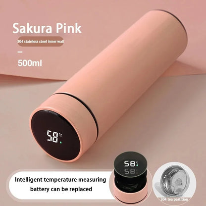 Smart Digital Water Bottle Keeps Cold And Heat Thermal