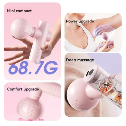 New USB Mini Massage Gun Fascia Machine Muscle Relaxation