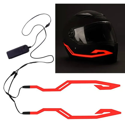 Waterproof LED Cold Light 4-in-1 Helmet Strip