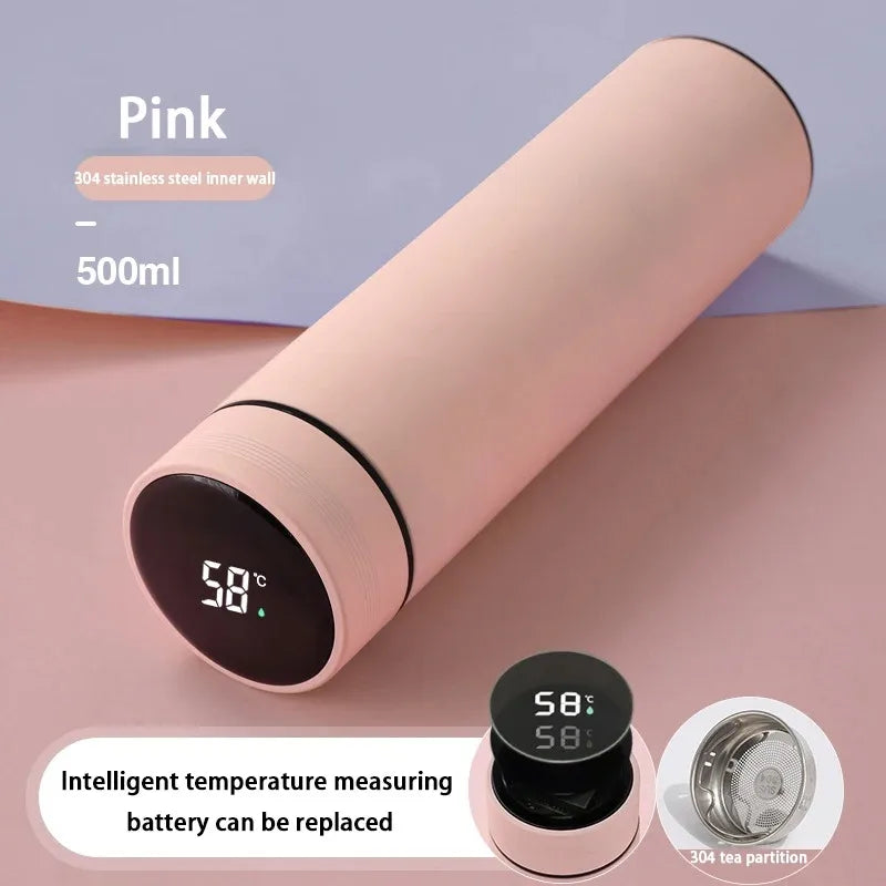 Smart Digital Water Bottle Keeps Cold And Heat Thermal
