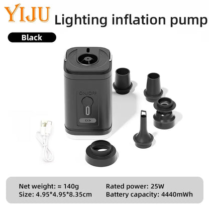 YIJU Wireless Inflation Pump Portable Outdoor Air Pump