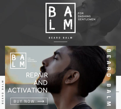 30g Beard Balm Conditioner Oil Improves Beard Softness