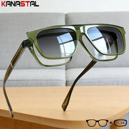 Men Optical Sunglasses TR90 Eyeglasses Frame Eyewear