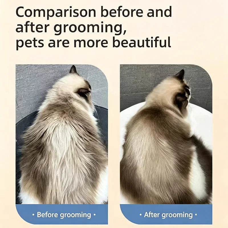 Double Sided Pet Grooming Comb Stainless Steel Dematting