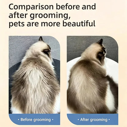 Double Sided Pet Grooming Comb Stainless Steel Dematting