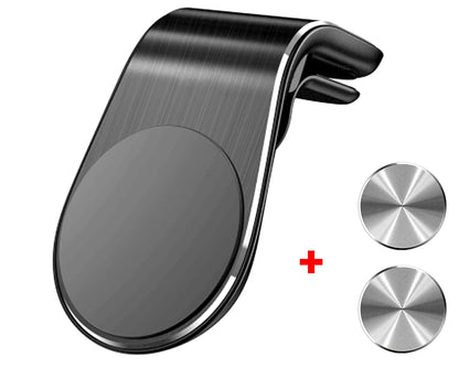 Magnetic Car Phone Holder Air Vent Clip Mount Rotation