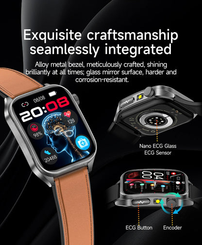 New Laser Treatment Three High Smart Watch Men ECG Heart Rate