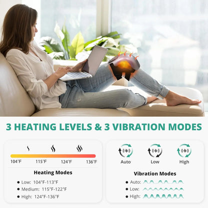 Knee Massager Smart with Heat Red Light  Massage
