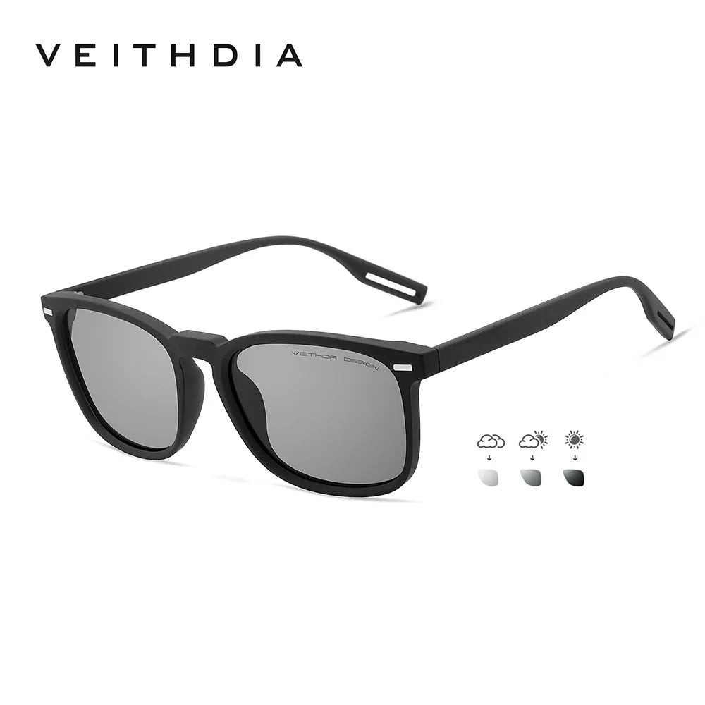 VEITHDIA Fashion Vintage Polarized Sunglasses for Men and Women