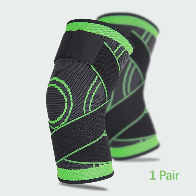 Fitness Knee Sleeve Sports Straps Compression Gym