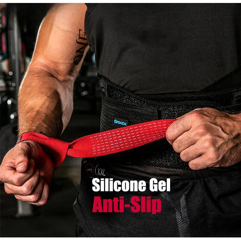 Weight Lifting Wrist Straps Strength Training Adjustable