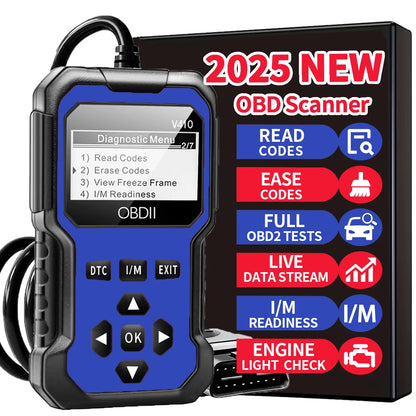 Car Obd2 Scanner Diagnostic Tool Code Reader Engine