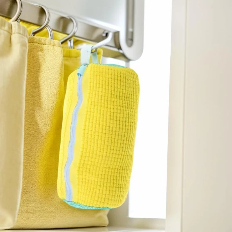 Shoe Washing Machine Bag with Liquid Shoe Brush Set