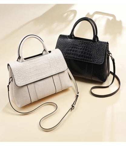 Women's Cowhide Genuine Leather Bag Crossbody Design