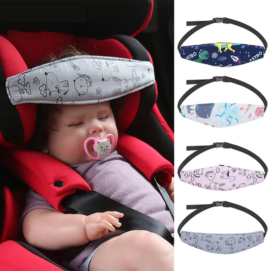 Baby Car Seat Head Support Children Stroller Fastening Belt