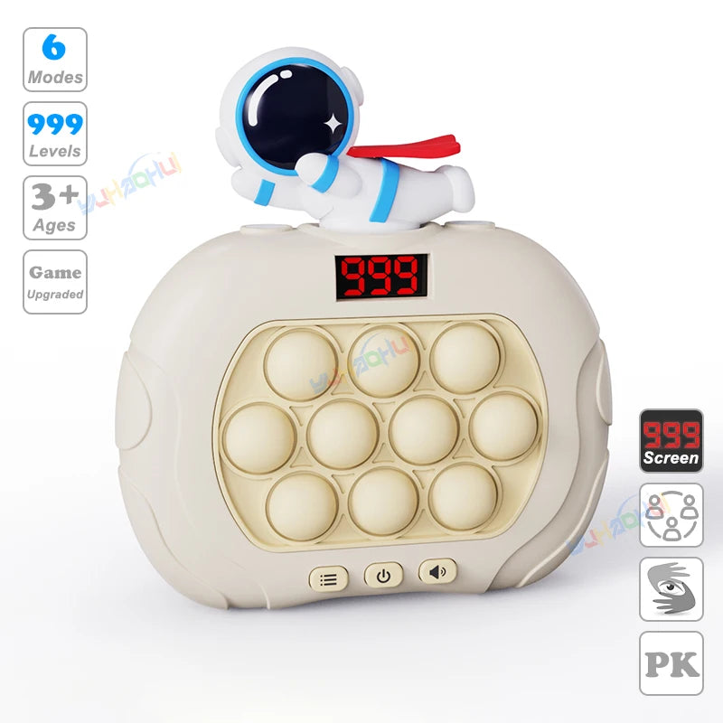 Electronic Pop Light Up Game Handle Toys for Children