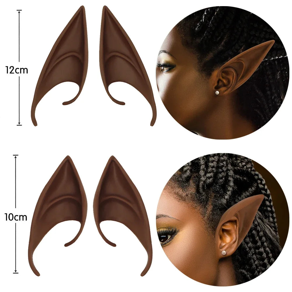 Latex Elf False Ears Fairy Angel Butterfly Ears