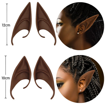 Latex Elf False Ears Fairy Angel Butterfly Ears