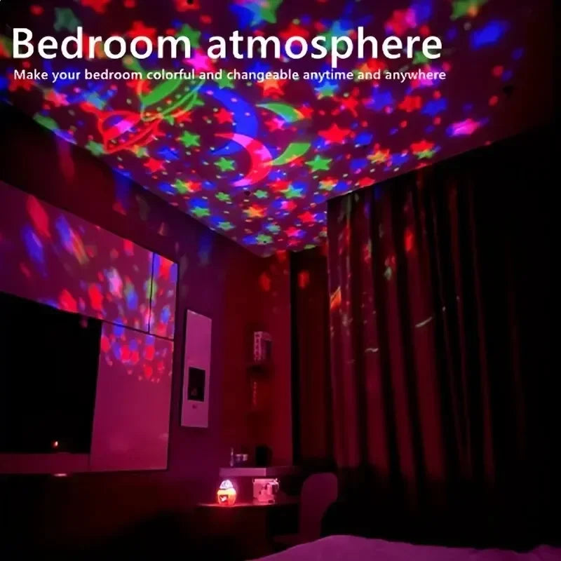 LED Starry Sky Night Lights USB Projector Lamp Magic Ball