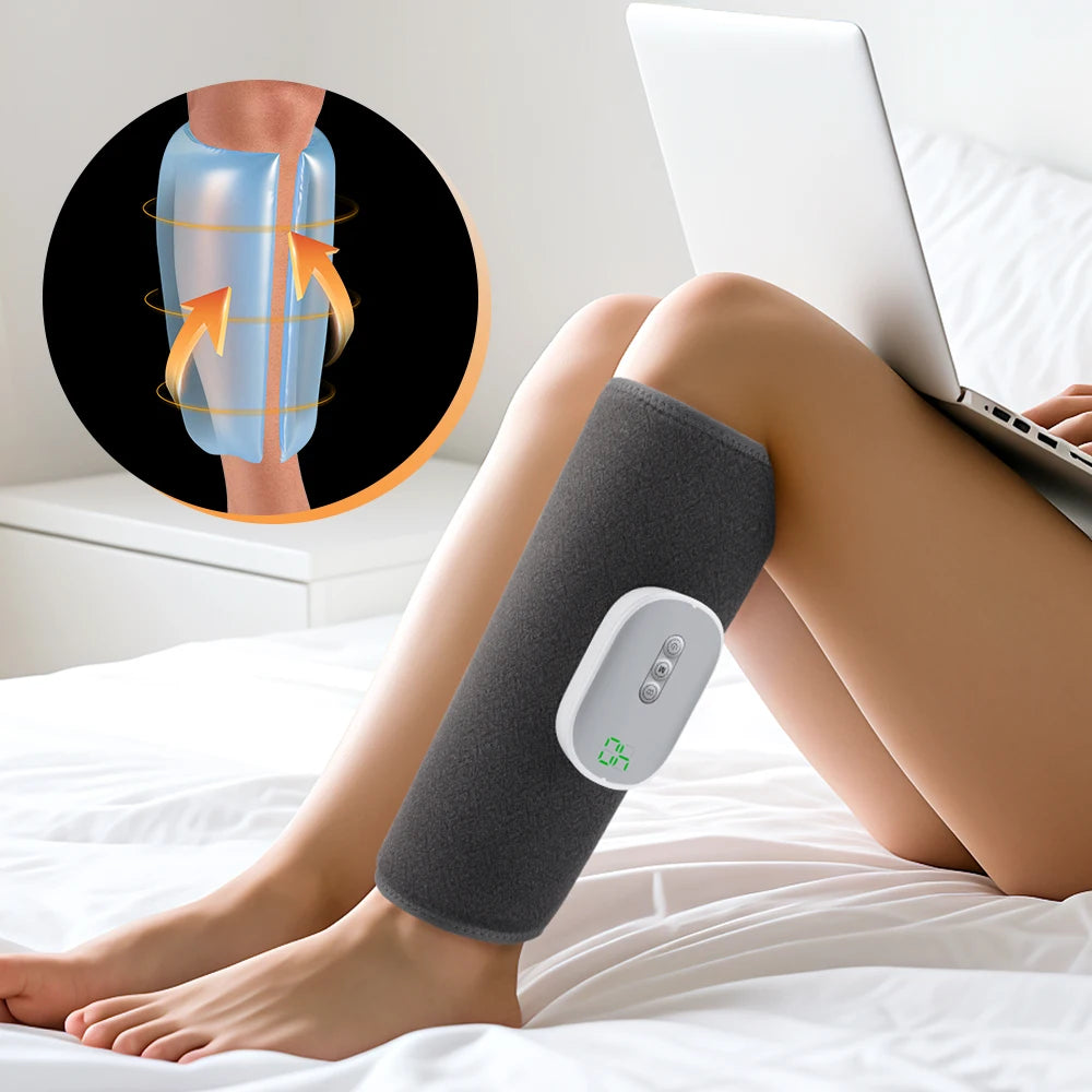 Eletric 360° Air Pressure Calf Massager Wireless Leg Massage