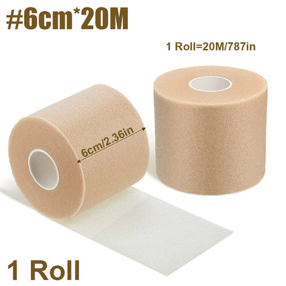 3Roll Self Adhesive Bandage Wrap Cohesive Wrap for All Sports