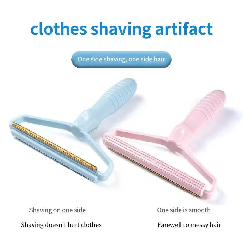 Clothes Friendly Double Sided Lint Remover Manual Fuzz Shaver
