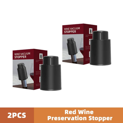1/2pc Vacuum Wine Bottle Cap Stopper Sealed Storage Vacuum