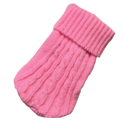 Dog Winter Clothes Knitted Pet Clothes Pet Sweater