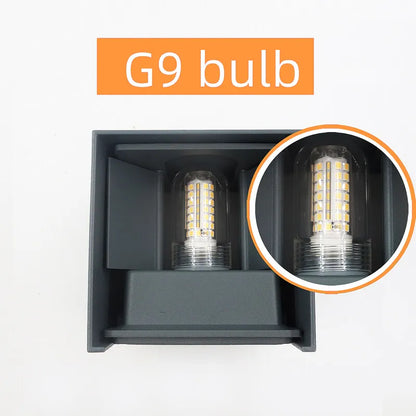 Modern LED Wall Lamp Waterproof IP65 Aluminum LED Wall Light