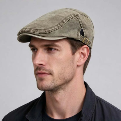 Vintage Painter Beret Unisex Fashion Flat Visor Cap