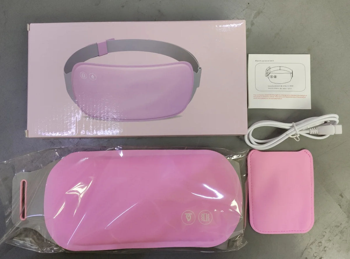 Portable Heated Massage Belt Menstrual Pain Relief