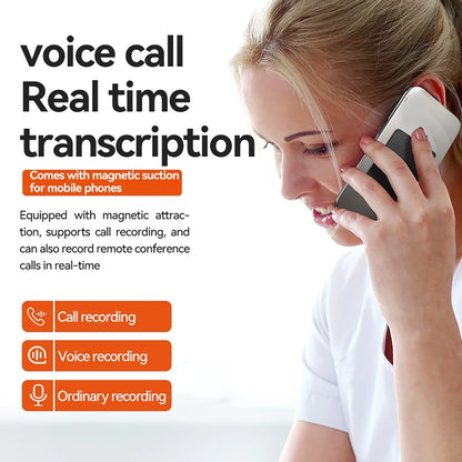 AI Voice Recorder with LED Indicator ChatGPT Smart Transcription
