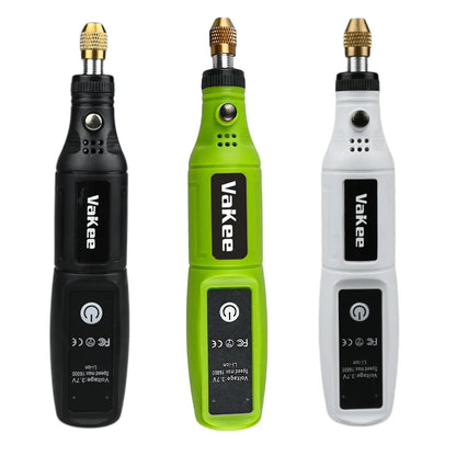 Mini Electric Drill USB Rechargeable Cordless Engraving Pen