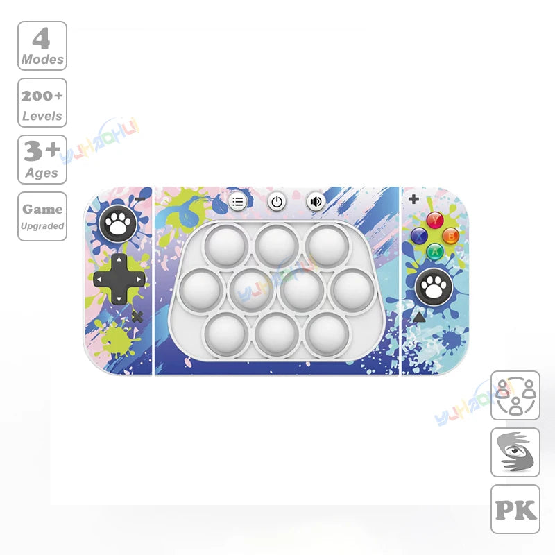 Electronic Pop Light Up Game Handle Toys for Children