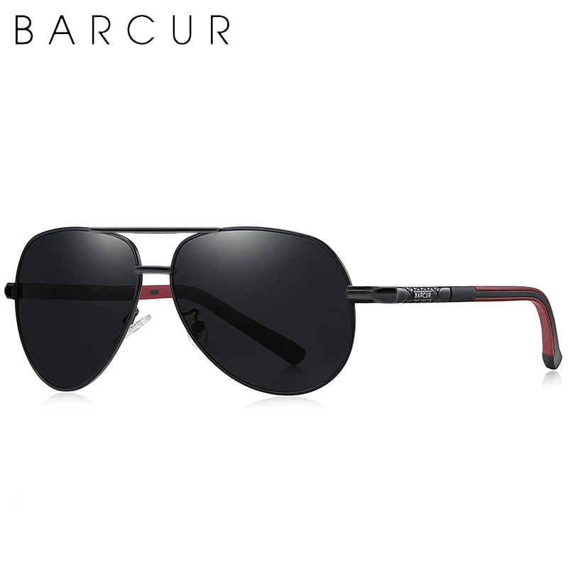 Aluminum Vintage Men's Sunglasses Men Polarized Coating