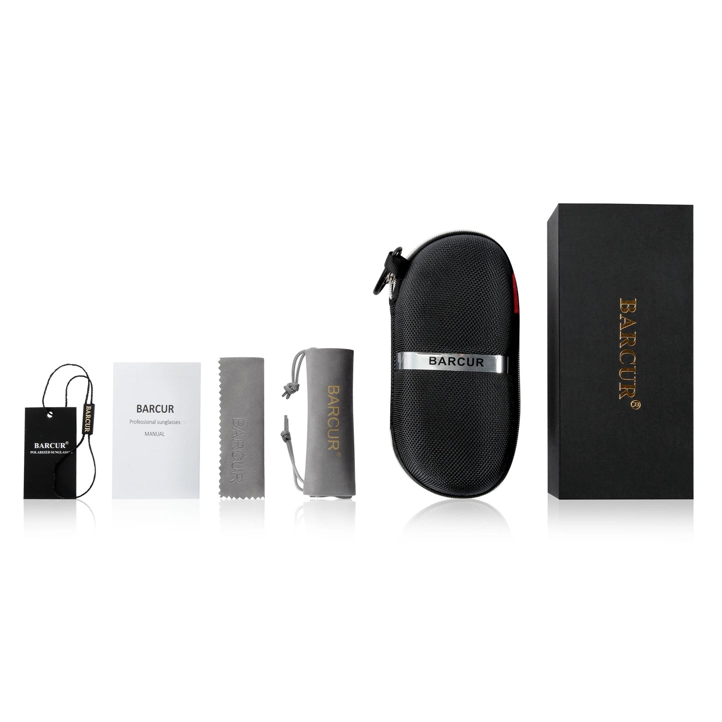 BARCUR Design Polarized Sunglasses for Men Women