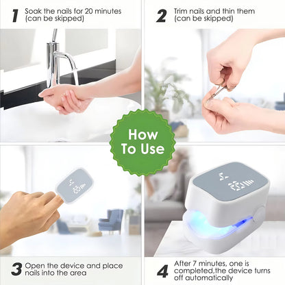 Nail Fungus Laser Treatment LED Light Device