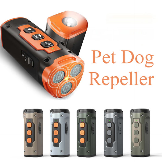 Dog Drive Ultrasonic Three-head Bark Plug Torch Dog
