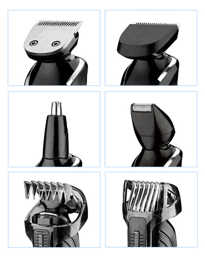 5-in-1 Multifunctional Hair Clipper Electric Shaver Nose Hair Device