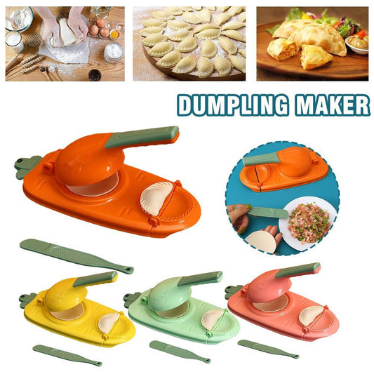 2 In 1 Kitchen Dumpling Making Tool Baking Pastry Manual Artifact