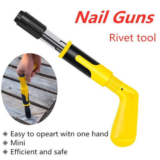 ﻿Manual Steel Nails Guns Rivet Tool Concrete Steel Wall Anchor Wire Slotting